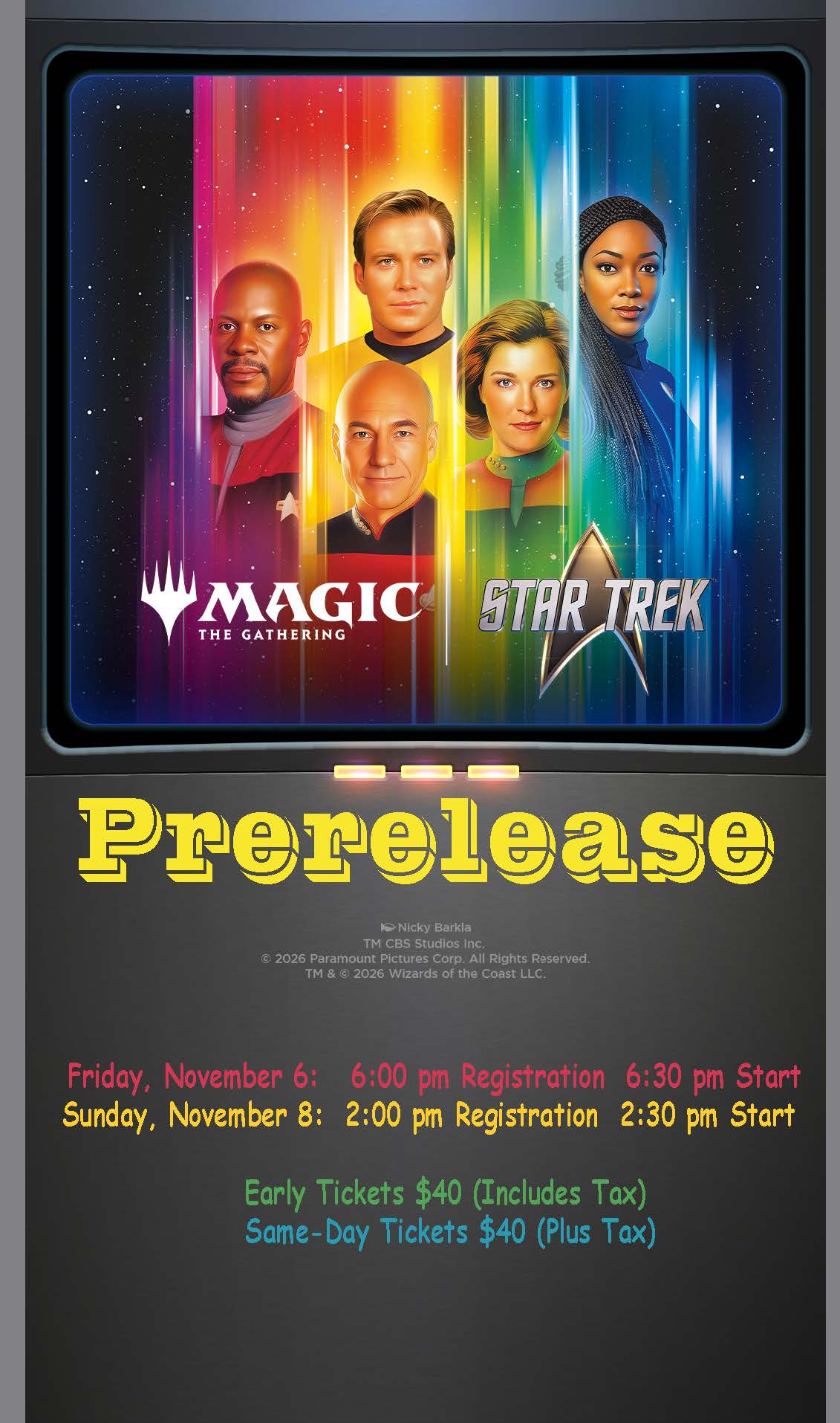 Star Trek Prerelease November 2026